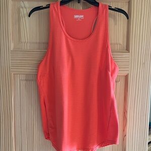 Kirkland Orange Coral Tank‎ Top size Medium